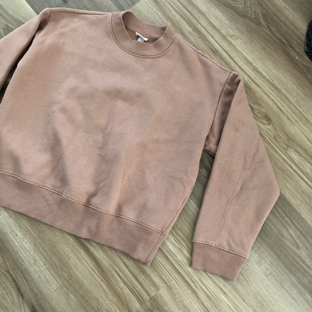 A NEW DAY light brown long sleeve sweater size medium